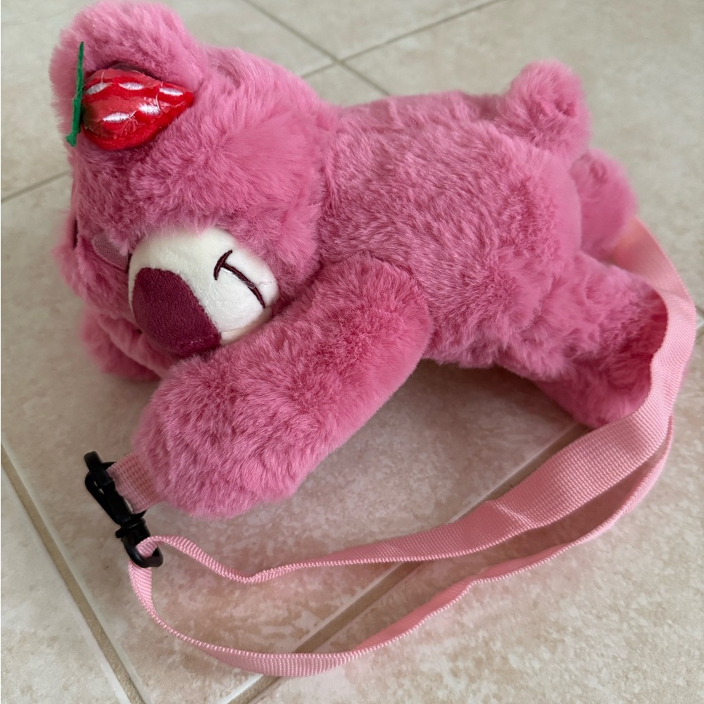 Strawberry bear crossbody bag